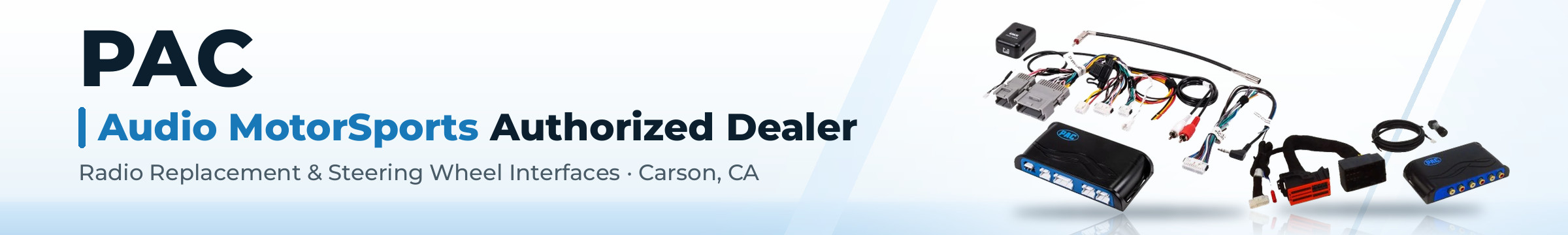 PAC – Audio MotorSports Authorized Dealer