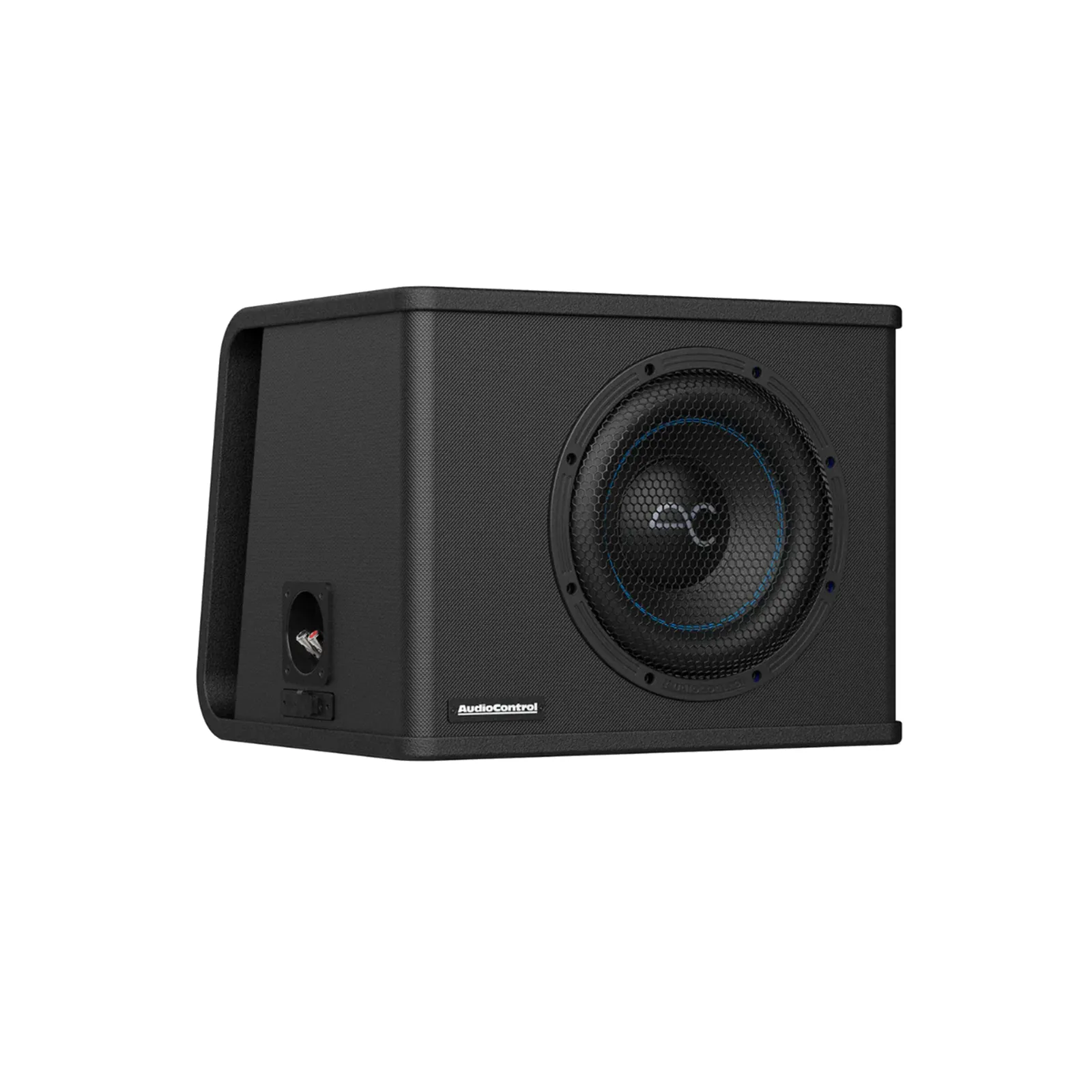 AudioControl Spike Series vented subwoofer enclosure with the port on the side
