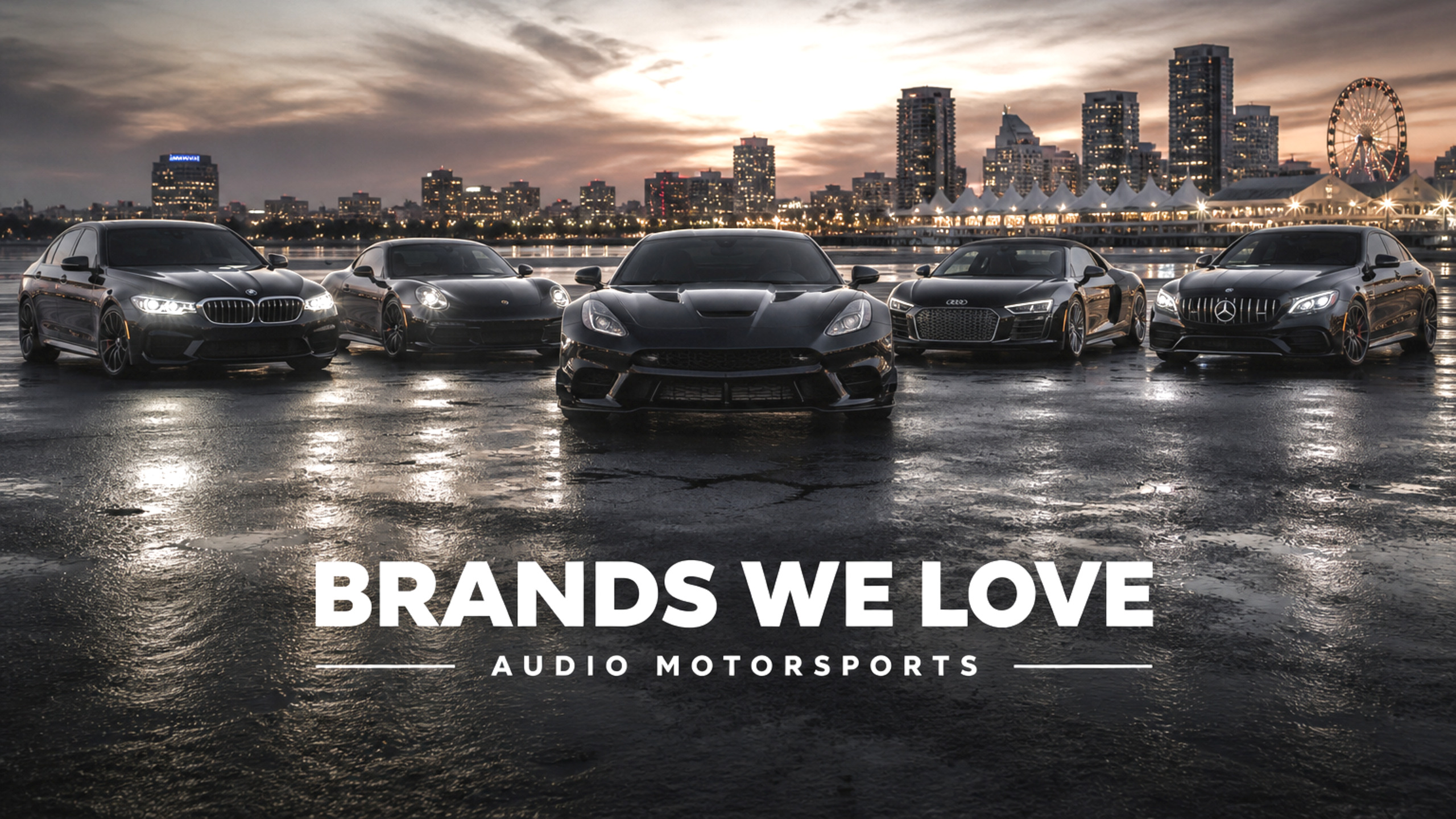 BRANDS WE LOVE — AUDIO MOTORSPORTS