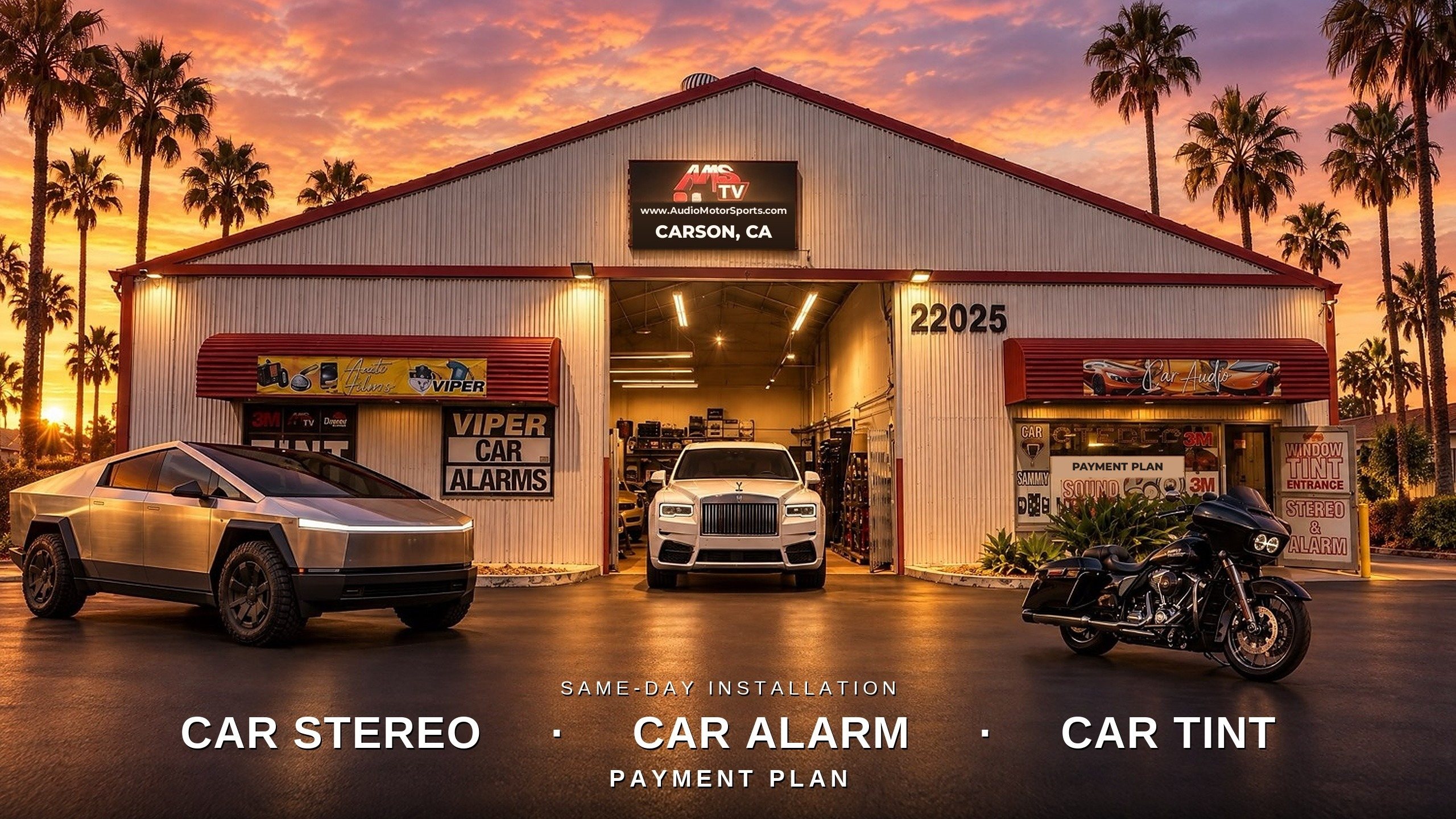 Audio MotorSports — Contáctanos, 22025 S Avalon, Carson — llama o escribe al taller