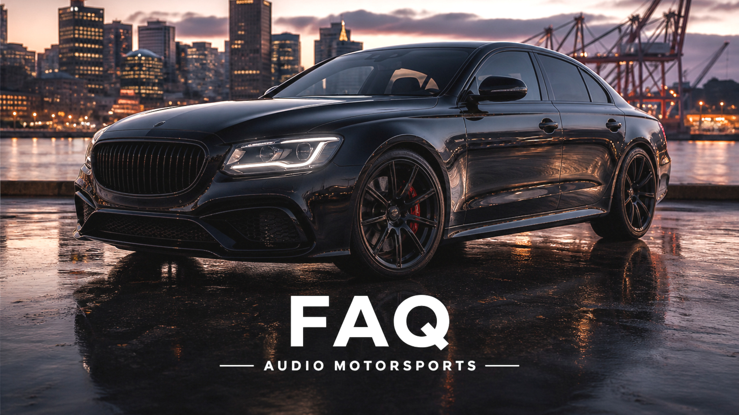 FAQ — AUDIO MOTORSPORTS