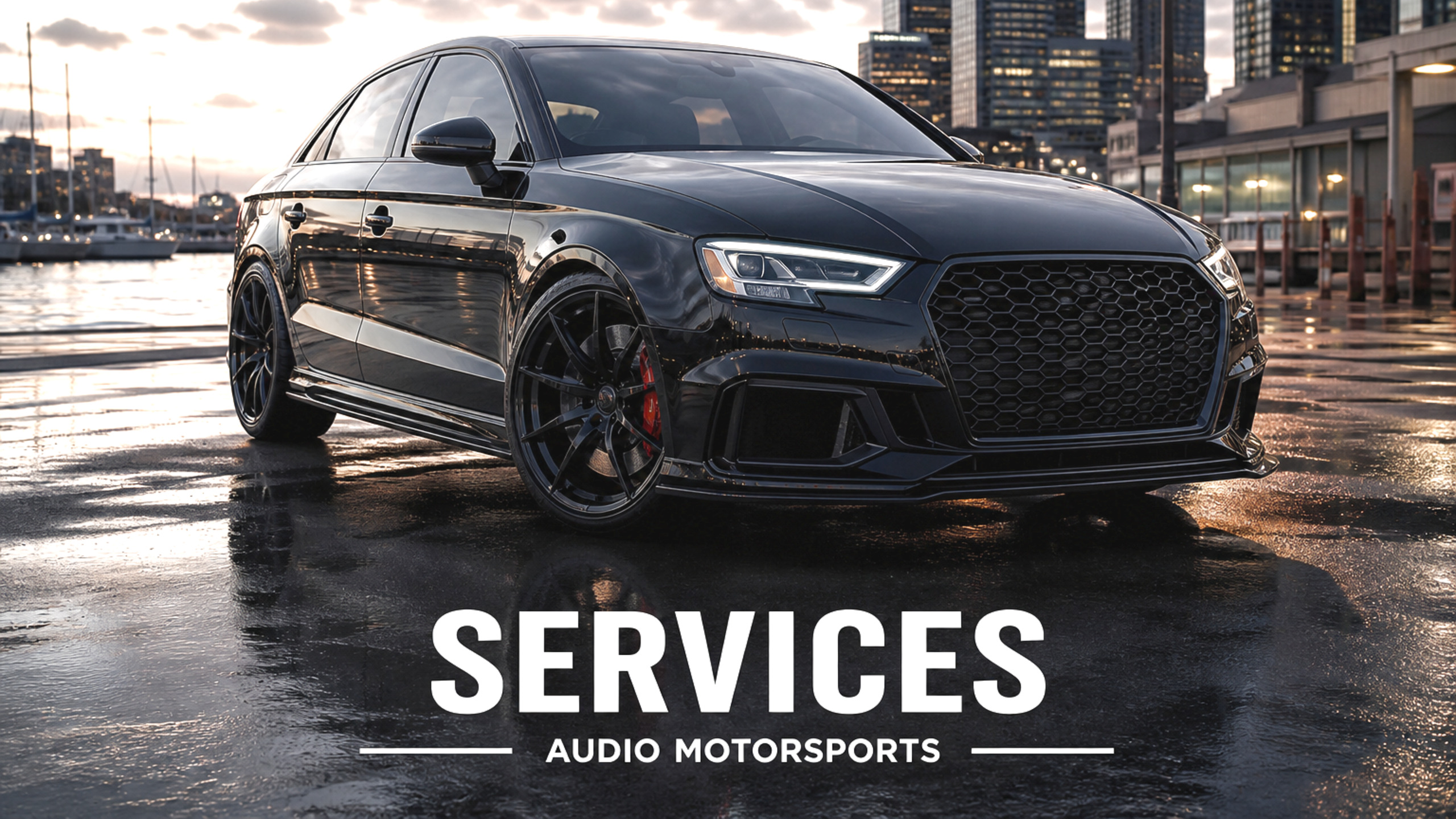 SERVICES — AUDIO MOTORSPORTS