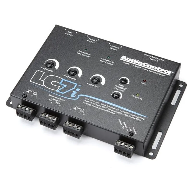 AudioControl LC7i 6-Channel Line Output Converter (Black), official product photo, sold and installed at Audio MotorSports in Carson