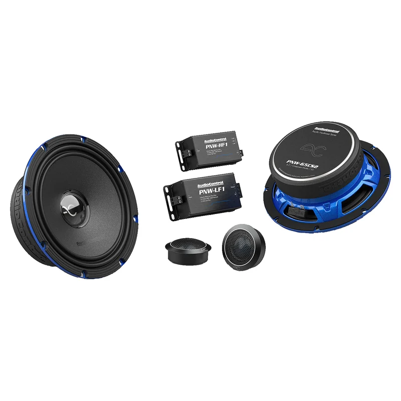 AudioControl PNW-65CS2 6.5-inch Component Speakers, official product photo, sold and installed at Audio MotorSports in Carson