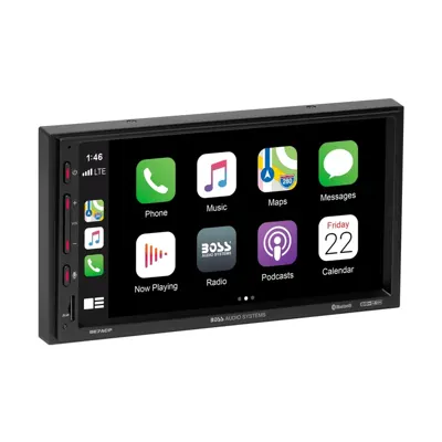 Estéreo BOSS Audio BE7ACP con CarPlay de 7 pulgadas