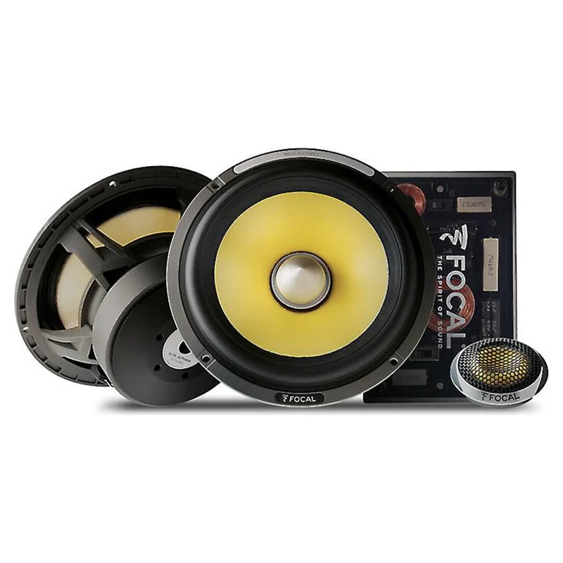 Focal Elite K2 Power ES 165 KX2 6.5-inch 2-Way Component Speakers, official product photo, sold and installed at Audio MotorSports in Carson