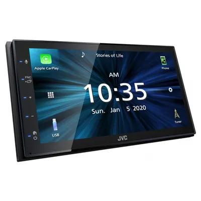 Estéreo JVC KW-M56BT con CarPlay y pantalla de 6.8 pulgadas