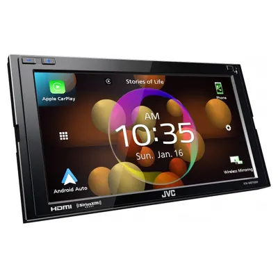 Estéreo Hi-Res inalámbrico JVC KW-M875BW de 6.8 pulgadas