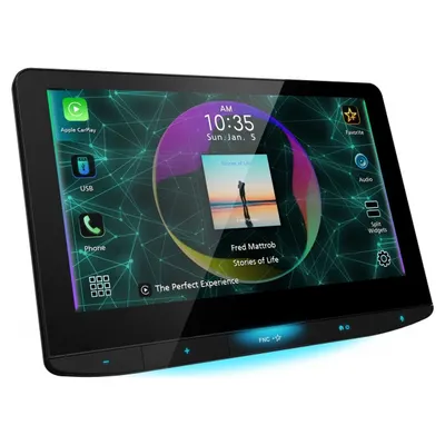 JVC KW-Z1000W 10.1-inch Floating Screen Receiver