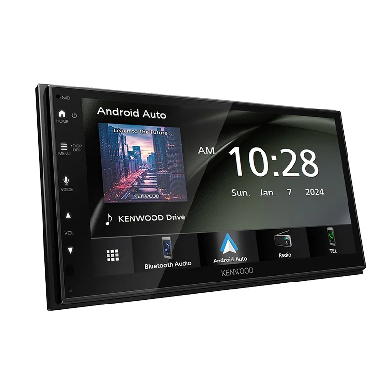 Kenwood DMX4710S 6.8-inch CarPlay Receiver, official product photo, sold and installed at Audio MotorSports in Carson