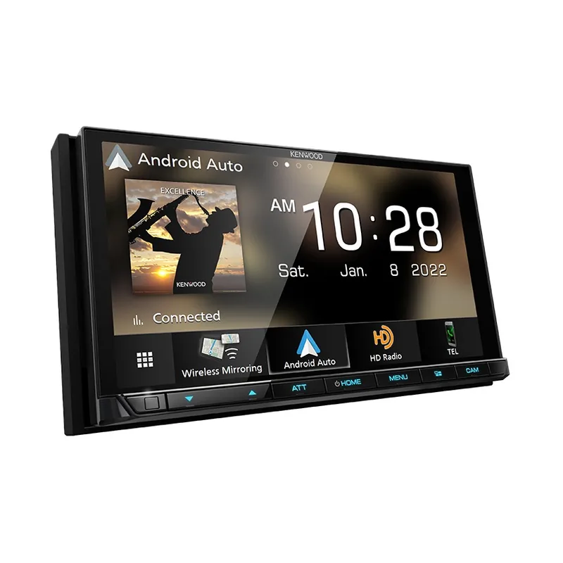 Kenwood Excelon Reference DMX958XR 6.75-inch Receiver, official product photo, sold and installed at Audio MotorSports in Carson