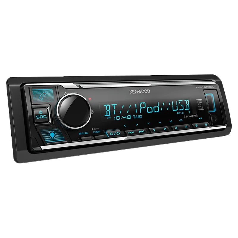 Kenwood KMM-BT332U Digital Media Receiver, official product photo, sold and installed at Audio MotorSports in Carson