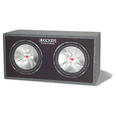 Kicker 05DCVR122 Dual 12-inch CompVR Loaded Enclosure
