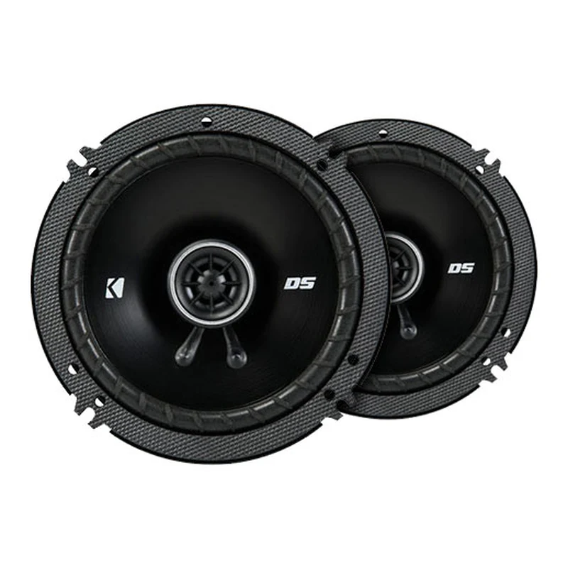 Kicker DS 43DSC6504 6.5-inch Coaxial Speakers, official product photo, sold and installed at Audio MotorSports in Carson