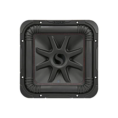 Subwoofer cuadrado Kicker Solo-Baric L7R 45L7R104 de 10 pulgadas, 4 ohms