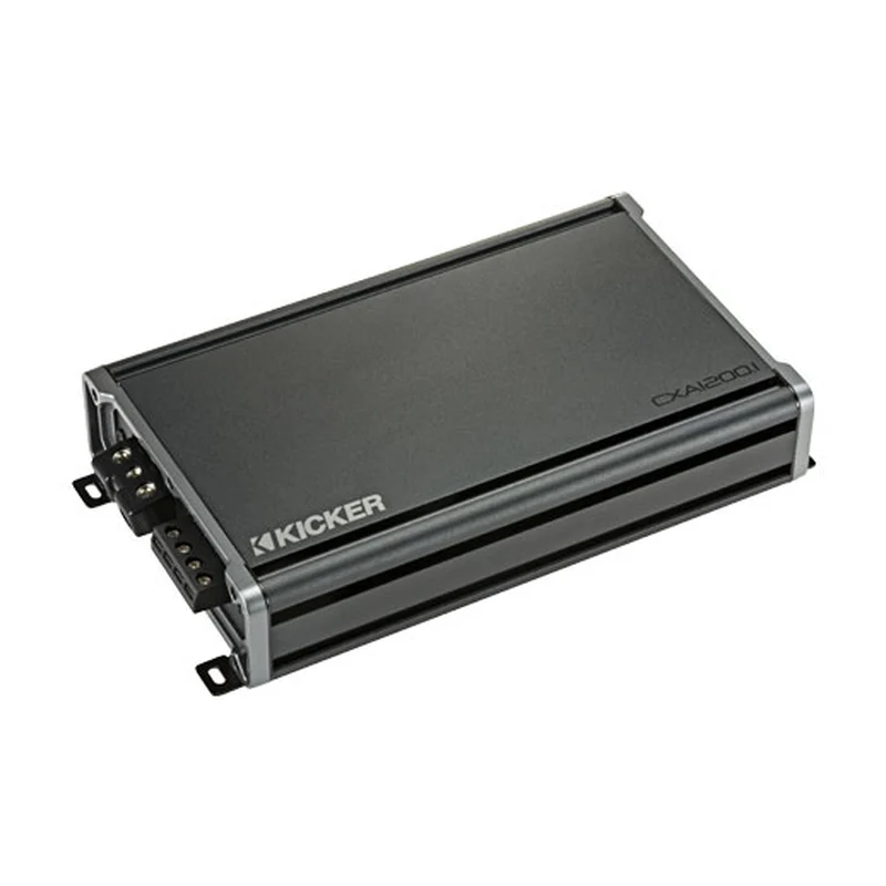 Kicker CX 46CXA1200.1 Mono Amplifier, official product photo, sold and installed at Audio MotorSports in Carson