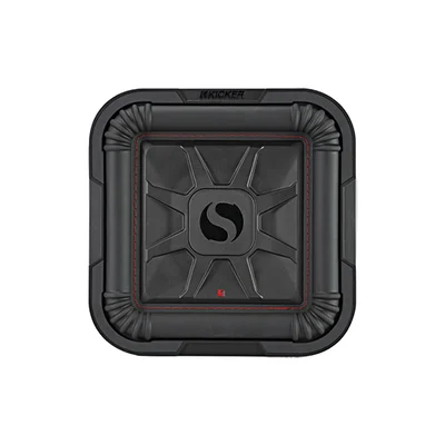 Kicker Solo-Baric L7T 46L7T102 10-inch 2-Ohm Shallow Square Subwoofer