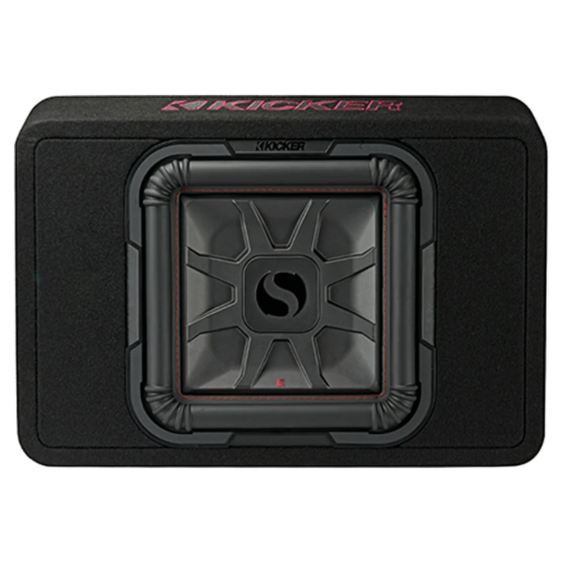 Kicker 46TL7T122 12-inch L7T Truck Loaded Enclosure, official product photo, sold and installed at Audio MotorSports in Carson