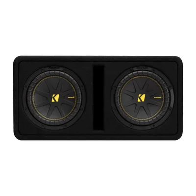 Kicker 50DCWC102 Dual 10-inch CompC Loaded Enclosure