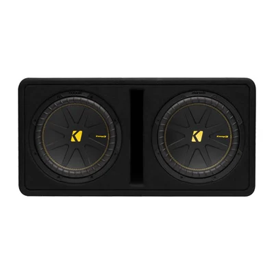 Kicker 50DCWC122 Dual 12-inch CompC Loaded Enclosure