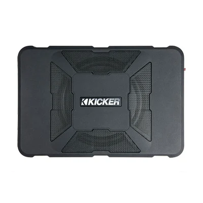 Subwoofer amplificado compacto Kicker Hideaway 51HS8 de 8 pulgadas
