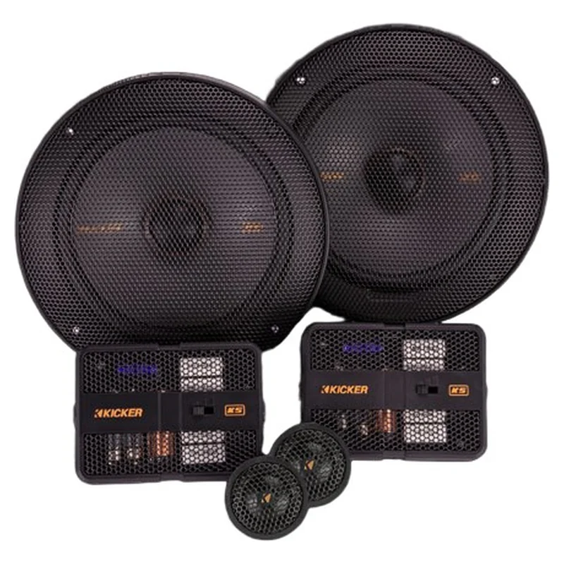 Kicker KS 51KSS6504 6.5-inch Component Speakers, official product photo, sold and installed at Audio MotorSports in Carson
