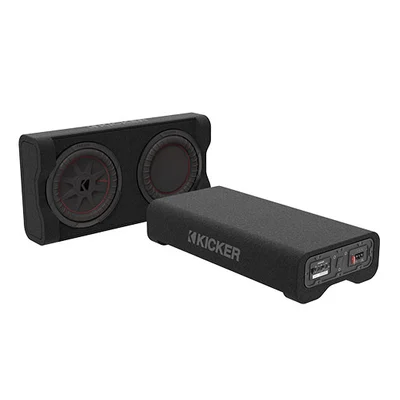 Kicker 51PTRTP10 Powered 10-inch CompRT Down-Firing Subwoofer