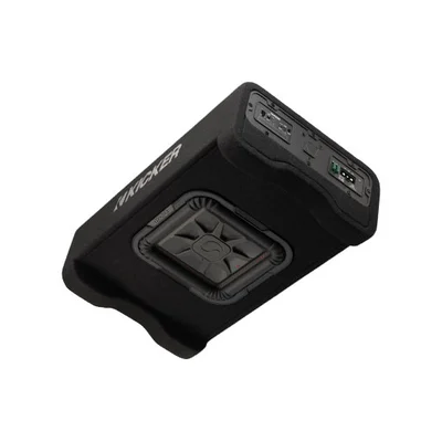 Subwoofer amplificado Kicker 53PL7TDF10 L7 de 10 pulgadas con disparo hacia abajo