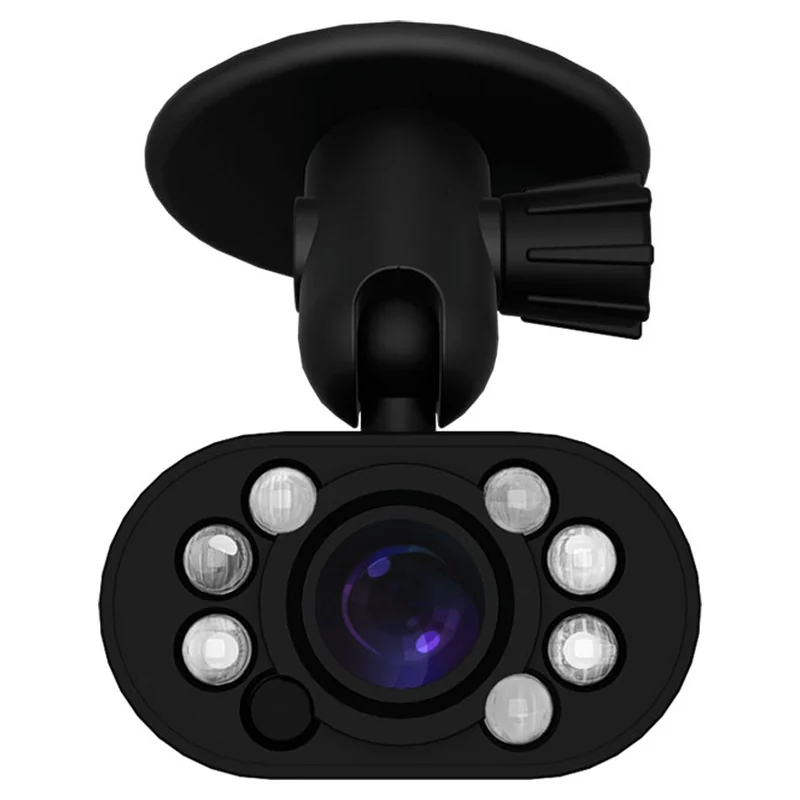 Momento IC6 add-on camera on its swivel mount with a ring of lights around the lens