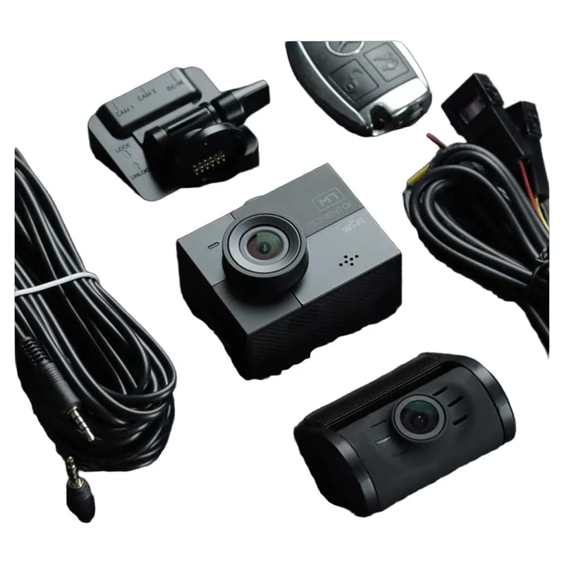 Momento M7 Wi-Fi 2K Front and Rear Dash Cam, official product photo, sold and installed at Audio MotorSports in Carson