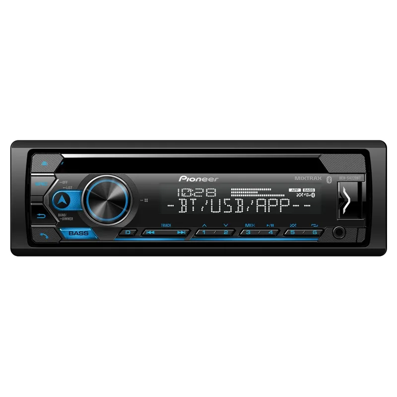 Pioneer DEH-S4220BT CD Receiver, official product photo, sold and installed at Audio MotorSports in Carson