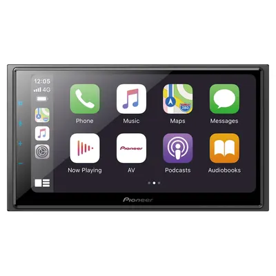 Estéreo Pioneer DMH-W4600NEX con CarPlay inalámbrico de 6.8 pulgadas