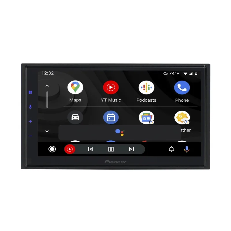Pioneer DMH-WC5700NEX 6.8-inch Floating Wireless CarPlay Receiver, official product photo, sold and installed at Audio MotorSports in Carson