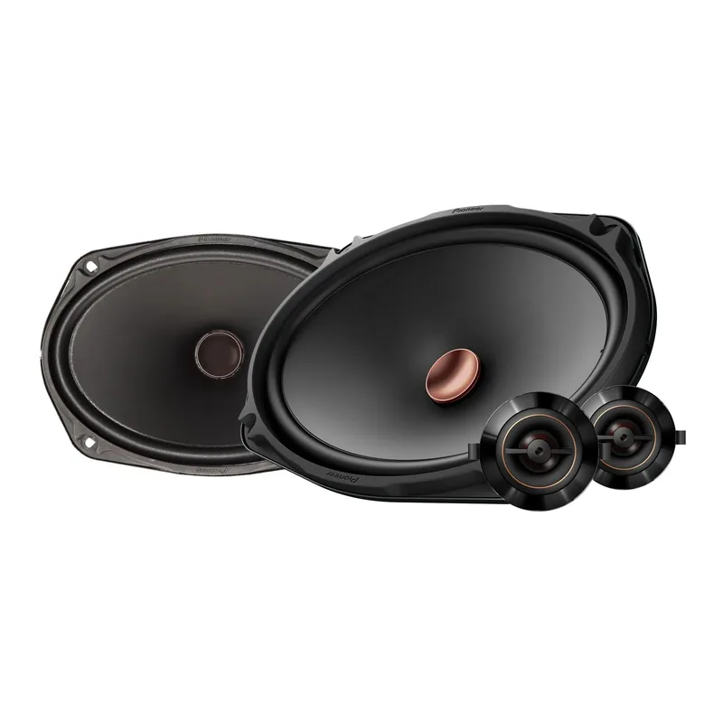 Pioneer TS-D69C 6x9-inch Component Speakers, official product photo, sold and installed at Audio MotorSports in Carson