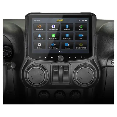 Stinger HORIZON10 RB10JK11X 10-inch Radio Kit for 2011–2018 Jeep Wrangler JK
