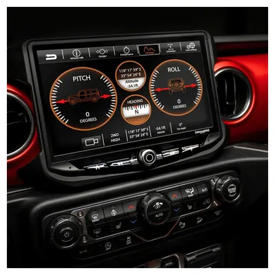 Stinger HEIGH10 SRK-JW18EH 10-inch Radio Kit for 2018-up Jeep Wrangler JL and 2020-up Gladiator JT