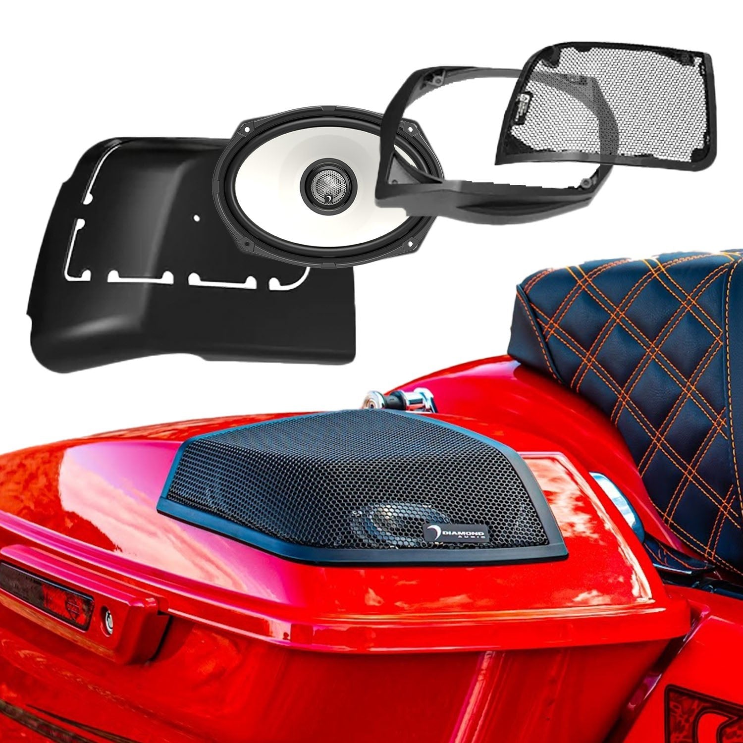 MSHXM692LK 2014-2023 Cut In Lid Kit with HXM69F2 (2Ω) Speakers
