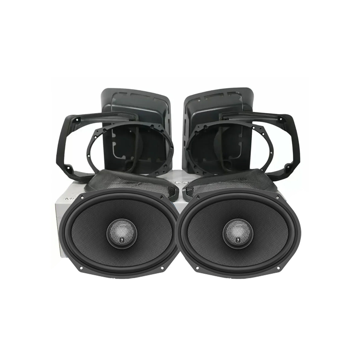 MSHXM69F2BKLK13 1998-2013 Cut In Speaker Lid Kit with HXM69F2BK (2Ω)