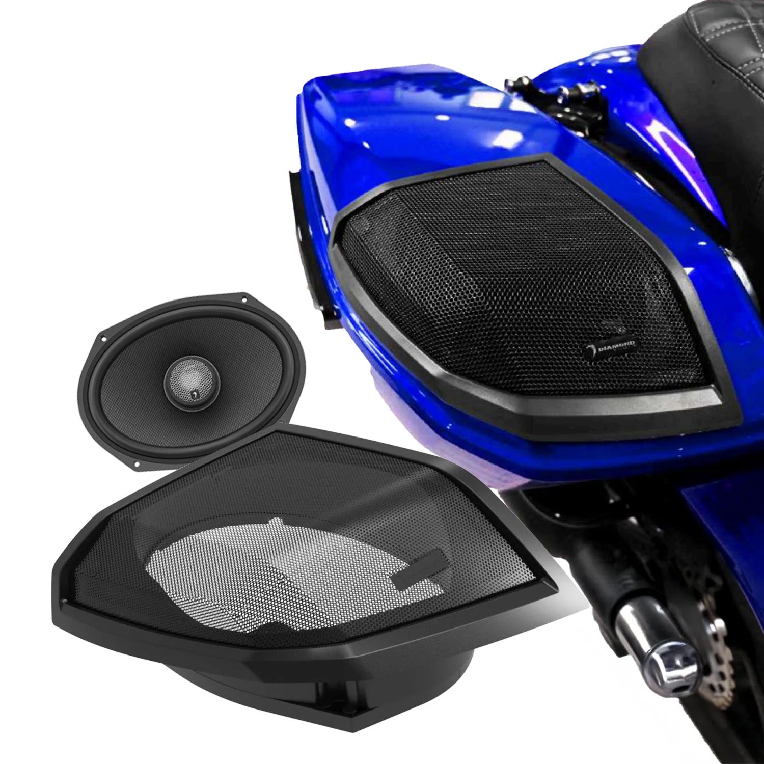 MSHXM69F4BKLK24 2024+ Cut In Speaker Lid Kit with HXM69F4BK (4Ω)