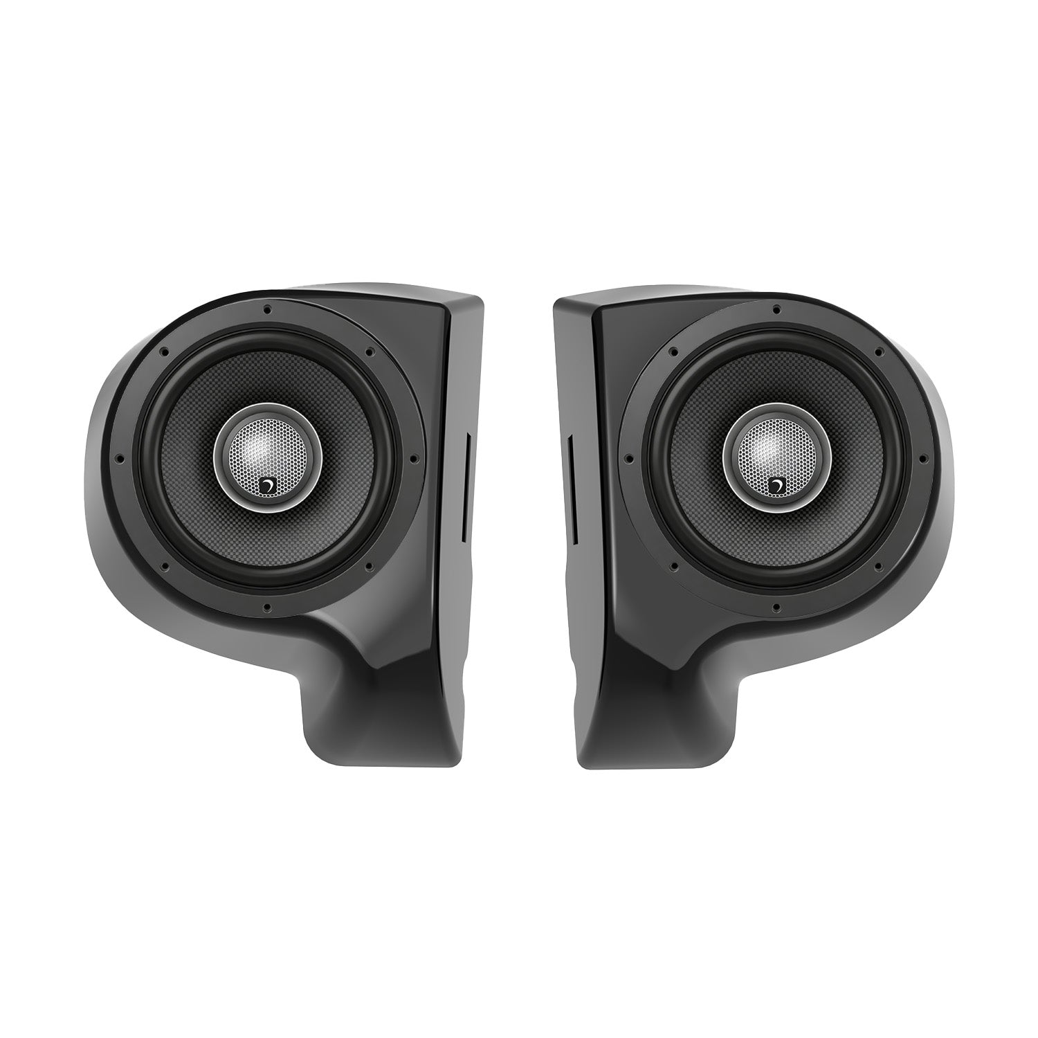 PODHXM65F2BK 2014-2023 Harley Kick Pods with HXM65F2BK Speakers 2Ω