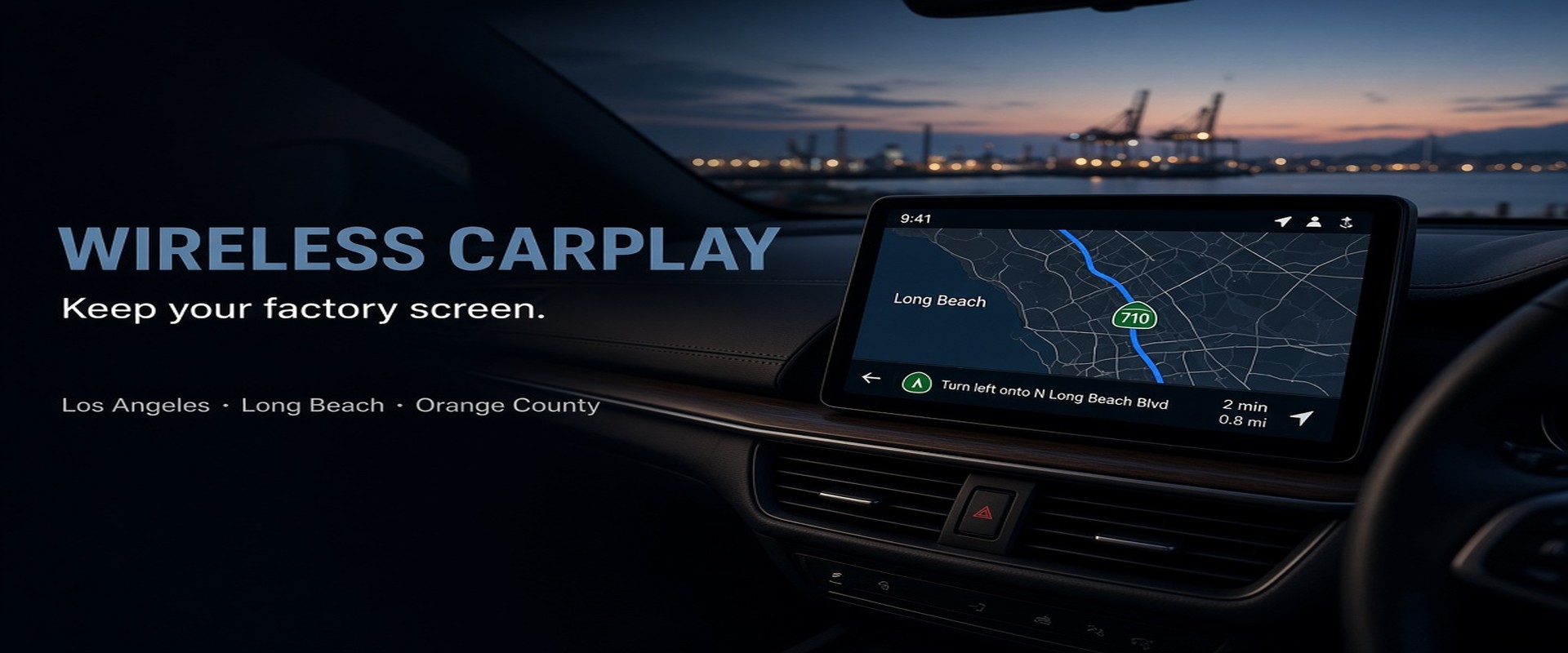 CarPlay Inalámbrico y Android Auto