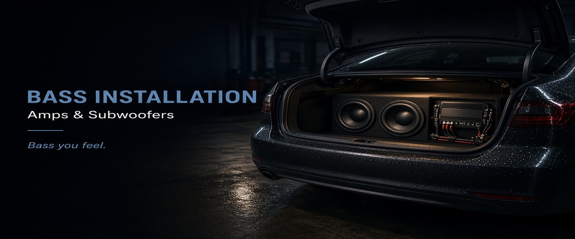 Instalación de Bajo — Amplificadores y Subwoofers