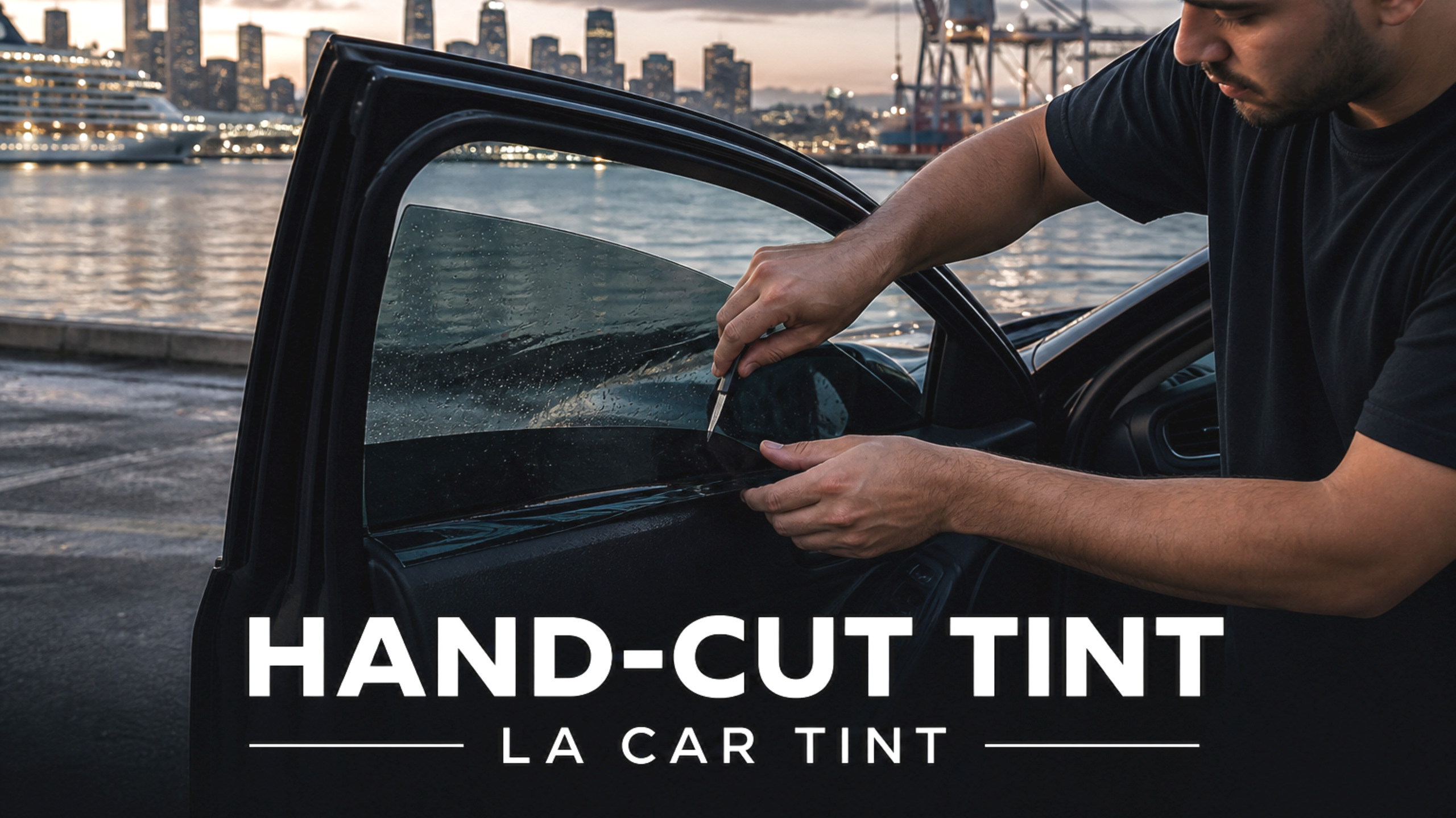 HAND-CUT TINT — LA CAR TINT