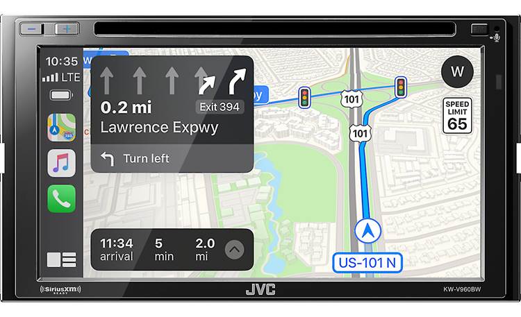 JVC KW-V960BW car stereo