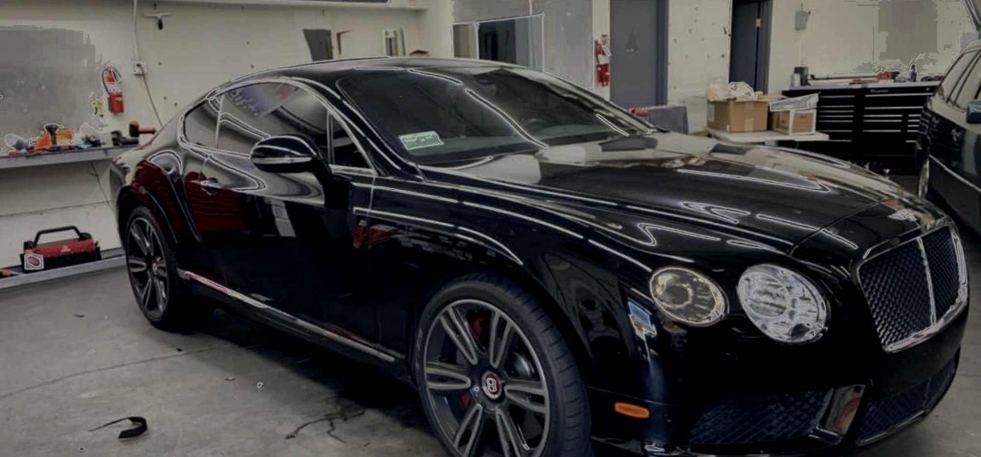 Solar Ceramic window tint on this Bentley