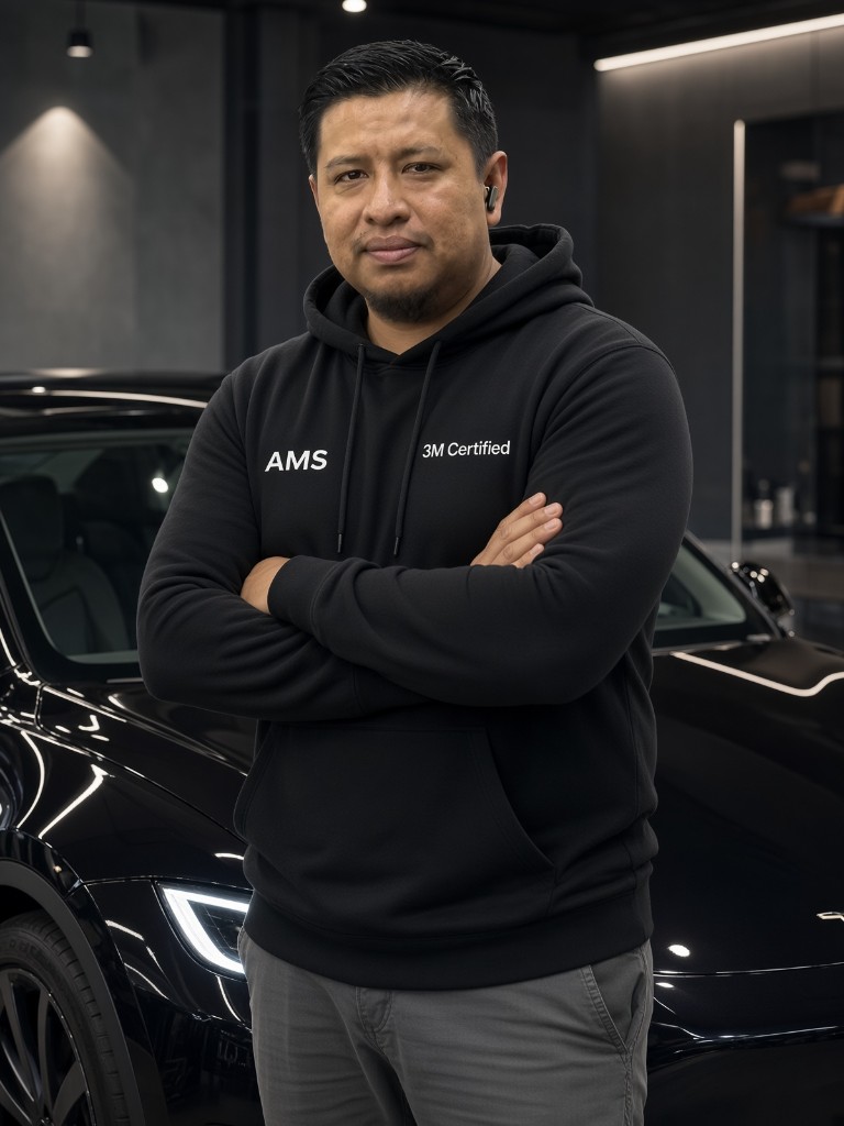 Alex, instalador certificado por 3M en Audio MotorSports