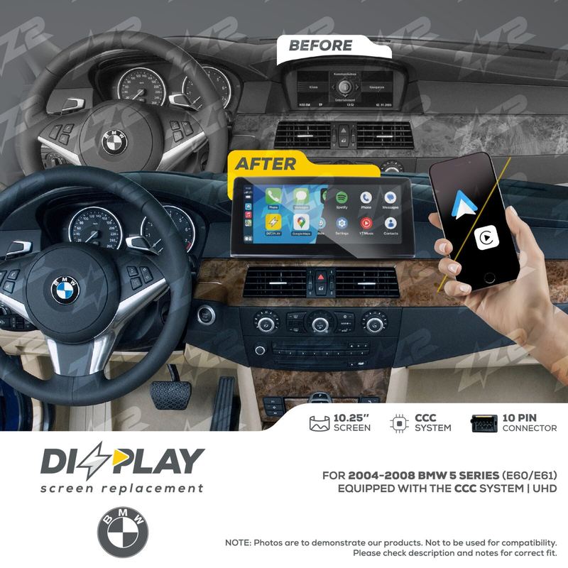 ZZ-2 DIZZPLAY BMW 5 Series E60 / E61 2004-2008 CCC