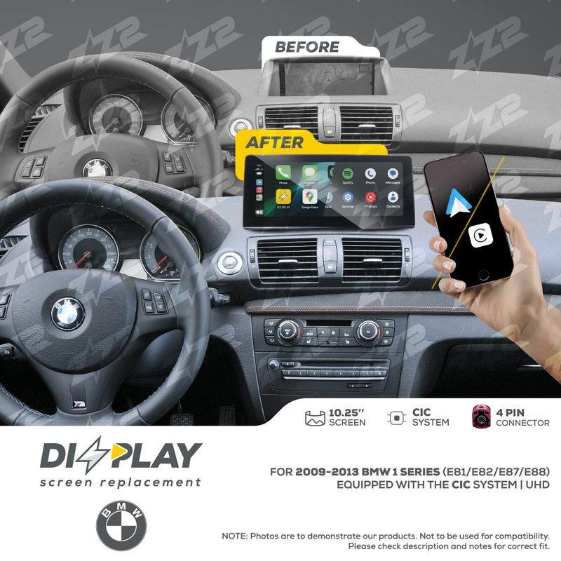 ZZ-2 DIZZPLAY BMW 1 Series E81 / E82 / E87 / E88 2009-2013