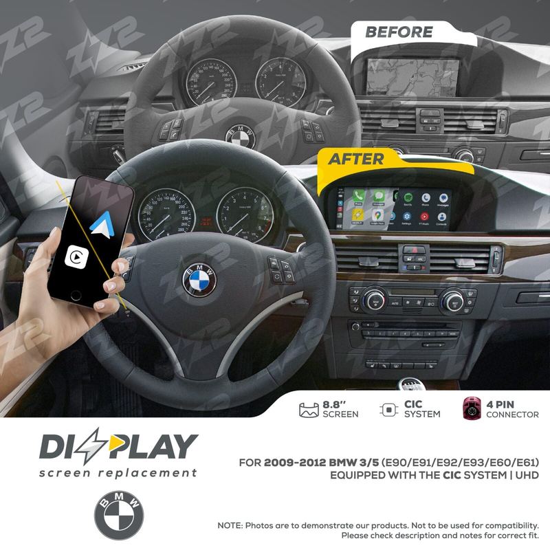 ZZ-2 DIZZPLAY BMW 3 / 5 Series E90 / E91 / E92 / E93 / E60 / E61 2009-2012