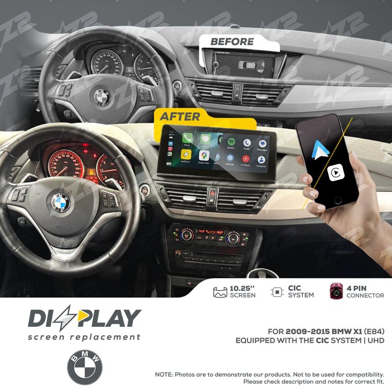 ZZ-2 DIZZPLAY BMW X1 E84 2009-2015 CIC